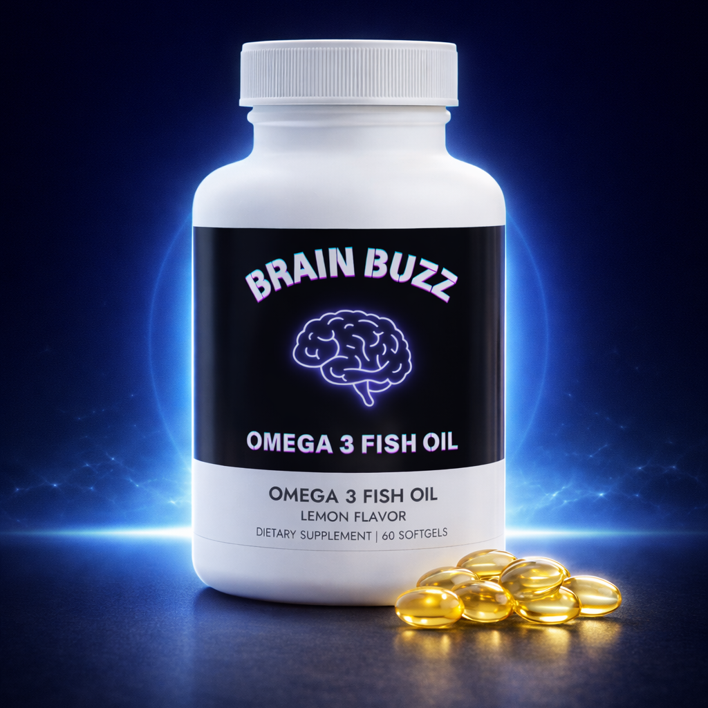 Omega 3 Fish Oil Supplement (60 Softgels)