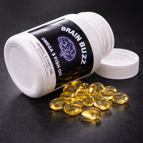Omega 3 Fish Oil Supplement (60 Softgels)