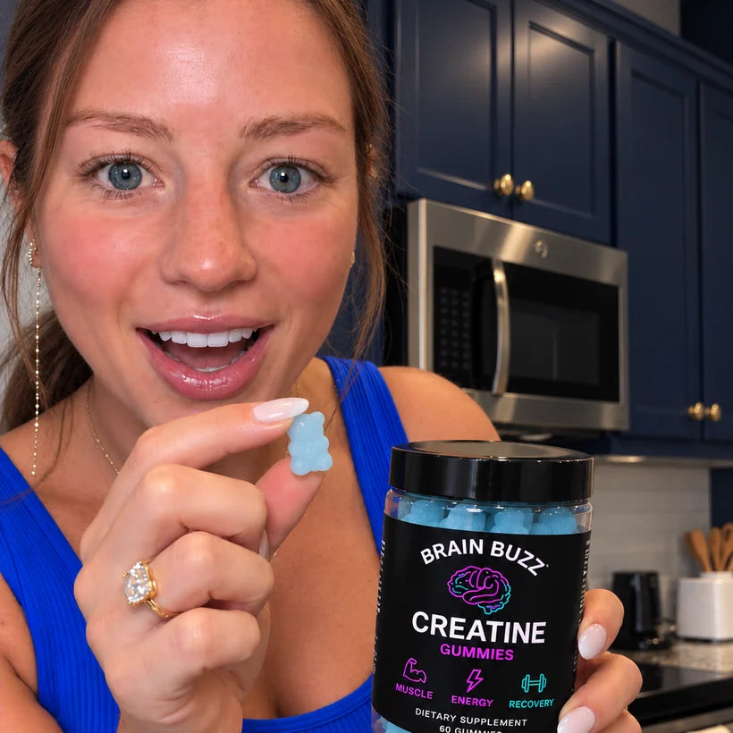 BrainBuzz Creatine in use