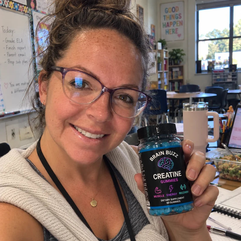 BrainBuzz Creatine in use